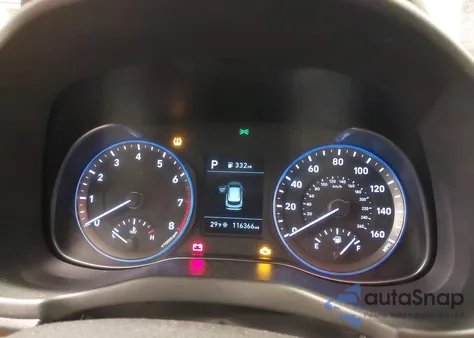 2019 Hyundai Kona Se z USA, uszkodzony, nr VIN KM8K1CAA0KU276099